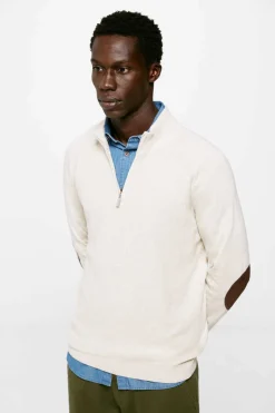 Springfield Camisola Estrutura Cotoveleiras Cinza Clearance