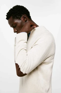 Springfield Camisola Estrutura Cotoveleiras Cinza Clearance