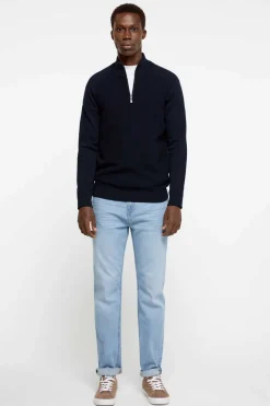 Springfield Camisola Estrutura Cotoveleiras Marinho Sale