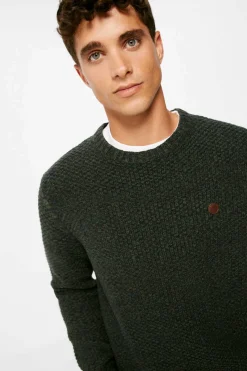 Springfield Camisola Estrutura Fantasia Verde Escuro Outlet