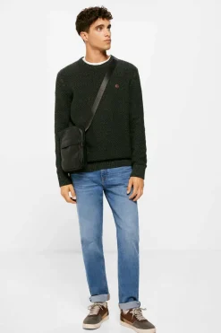 Springfield Camisola Estrutura Fantasia Verde Escuro Outlet