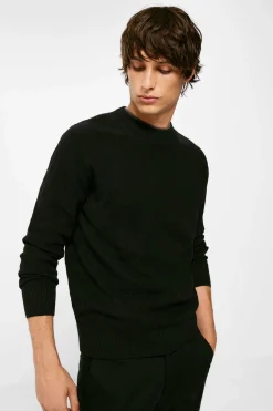 Springfield Camisola Estrutura Fio Torcido Preto Discount