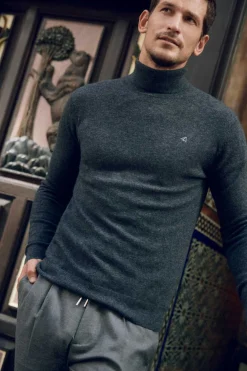 Ooto Camisola Gola Alta Cinzento Clearance