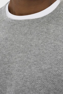 Only & Sons Camisola Gola Caixa Cinza New