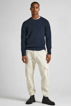 Pepe Jeans Camisola Gola Redonda Marinho Outlet