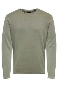 Only & Sons Camisola Gola Redonda Azulado Online