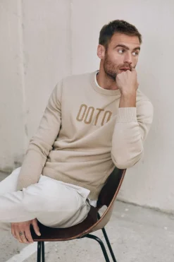 Ooto Camisola Gola Redonda Tostado