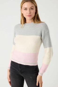 Inside Sueteres E Cardigans-Camisola Gola Redonda Cor Bl