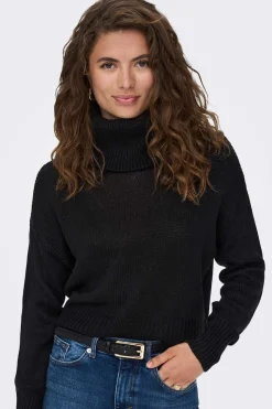 Only Sueteres E Cardigans-Camisola Gola Subida