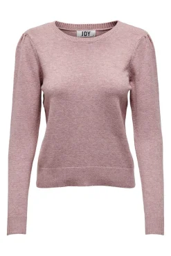 JDY Sueteres E Cardigans-Camisola Malha Fina Gola Redonda