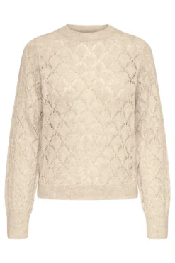 JDY Sueteres E Cardigans-Camisola Malha Gola Ensopada