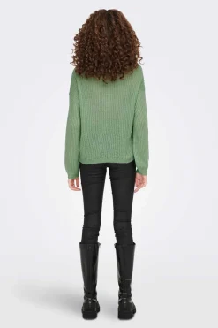 JDY Sueteres E Cardigans-Camisola Malha Gola Redonda