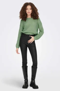 JDY Sueteres E Cardigans-Camisola Malha Gola Redonda