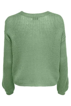 JDY Sueteres E Cardigans-Camisola Malha Gola Redonda