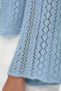 Only Sueteres E Cardigans-Camisola Malha Rendilhada Crop