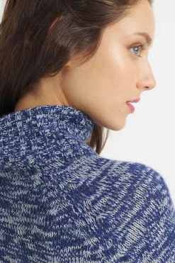 Inside Sueteres E Cardigans-Camisola Malha Torcal Gola Alta