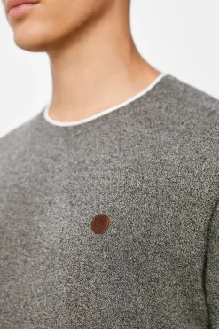 Springfield Camisola Manga Curta Estrutura Preto Clearance