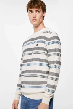 Springfield Camisola Microrriscas Cor Cinza Clearance