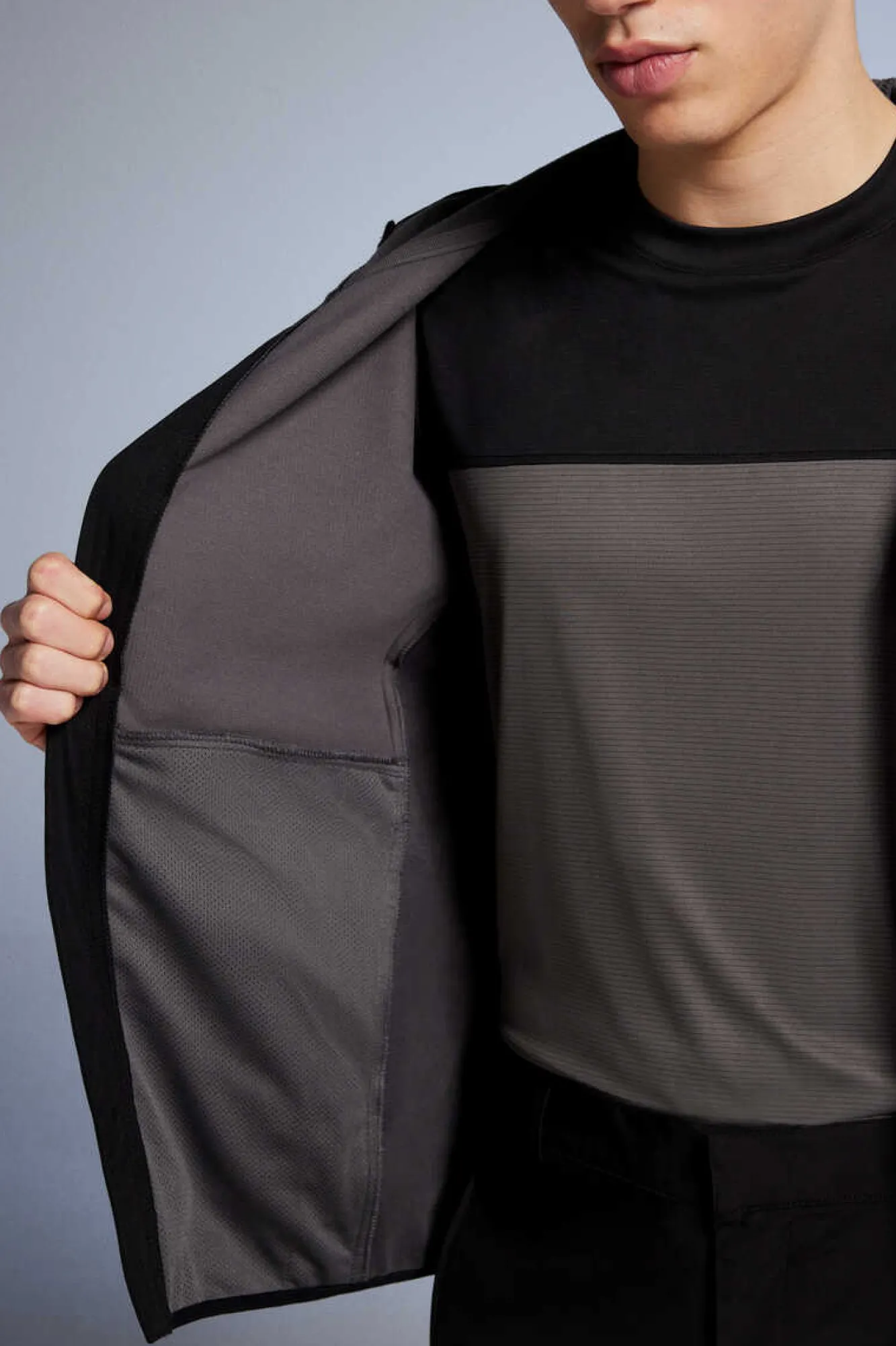 Springfield Camisola Oudoor Manga Comprida Preto Online