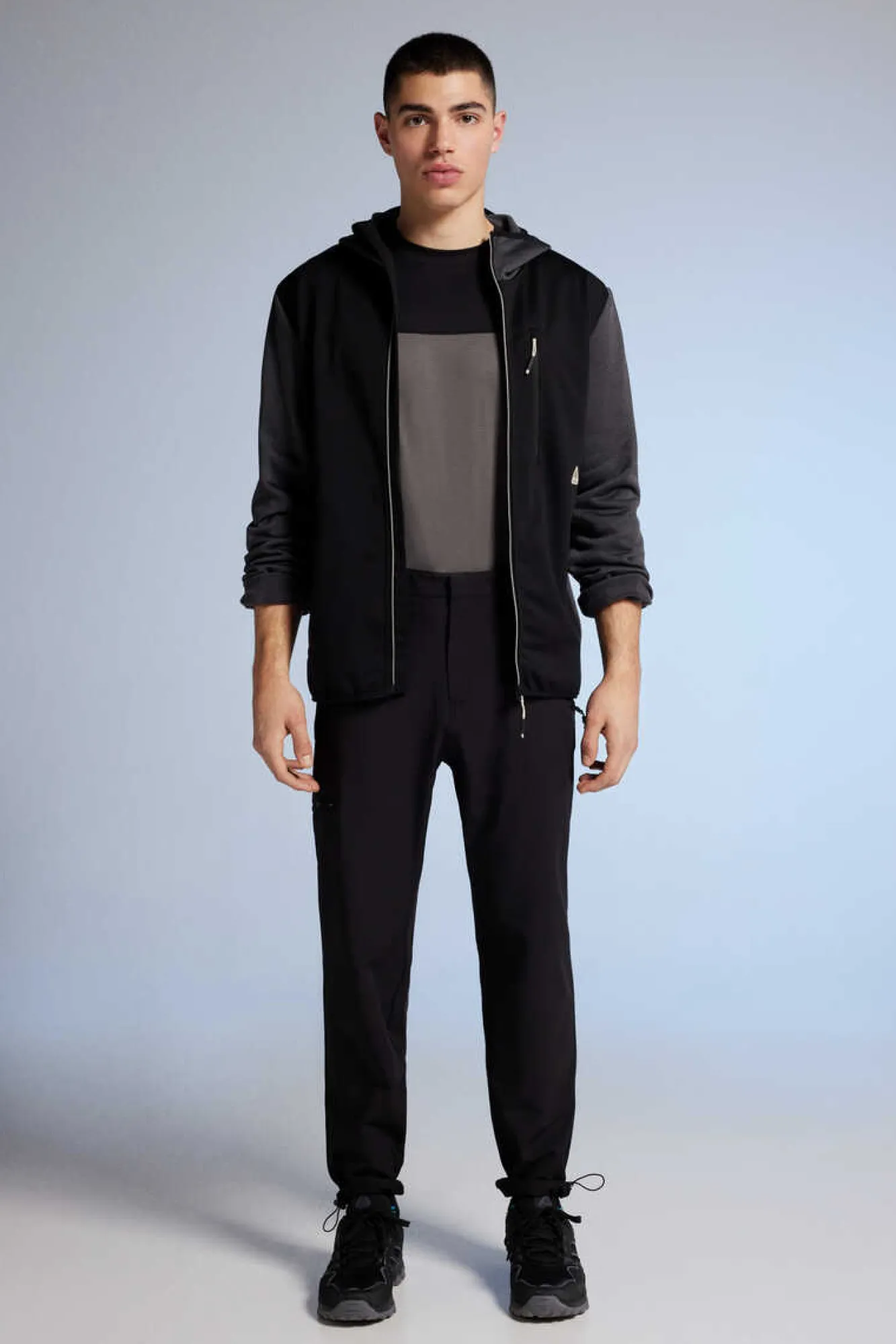 Springfield Camisola Oudoor Manga Comprida Preto Online