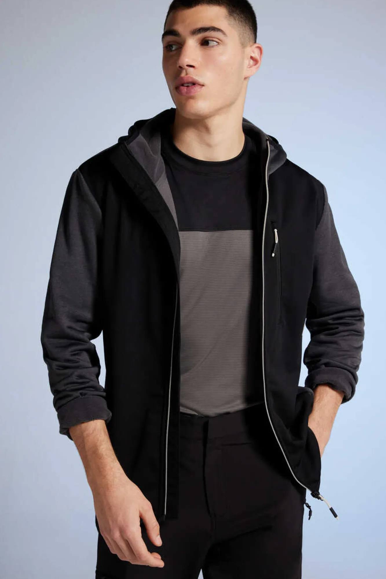 Springfield Camisola Oudoor Manga Comprida Preto Online