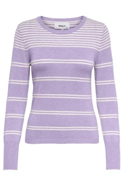 Only Sueteres E Cardigans-Camisola Riscas