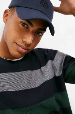 Springfield Camisola Riscas Cor Azul Aco Clearance