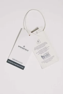 Springfield Camisola Riscas Posicionadas Azul New