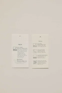 Springfield Capota Tecnica De Parka Cinza Discount