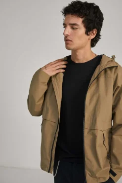 Springfield Capota Tecnica De Parka Beige Discount