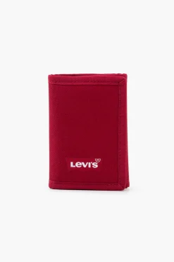Levi's Carteira Batwing Trifold Wallet Vermelho Real