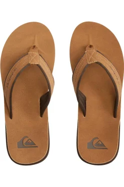 Quiksilver Carver Nubuck - Sandalias Para Homem Cru Clearance
