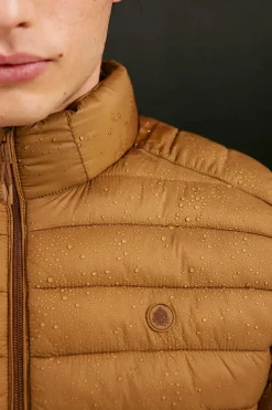 Springfield Casaco Acolchoado Beige Hot