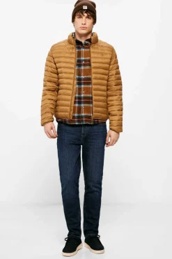 Springfield Casaco Acolchoado Beige Hot