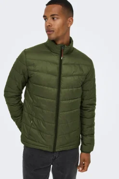 Only & Sons Casaco Acolchoado Verde New