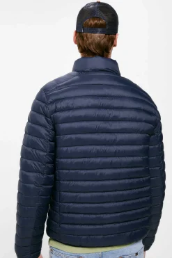 Springfield Casaco Acolchoado Azul Outlet