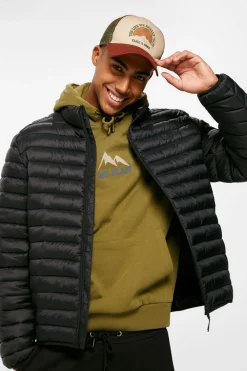 Springfield Casaco Acolchoado Preto Sale