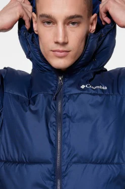 Columbia Casaco Acolchoado Com Capuz Puffect™ Para Homem Azul Sale