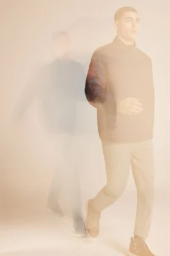 Springfield Casaco Acolchoado Combinado Marinho Online