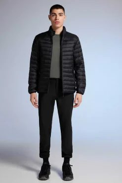 Springfield Casaco Acolchoado Combinado Preto Online