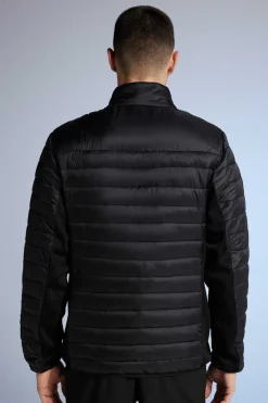 Springfield Casaco Acolchoado Combinado Preto Online