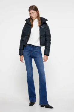 Columbia Sobretudos E Parkas-Casaco Acolchoado Curto Da Puffect™ Para Mulher
