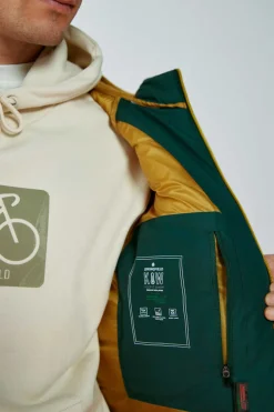 Springfield Casaco Acolchoado Termico Verde Discount