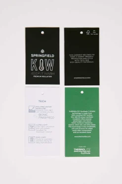 Springfield Casaco Acolchoado Termico Verde Discount