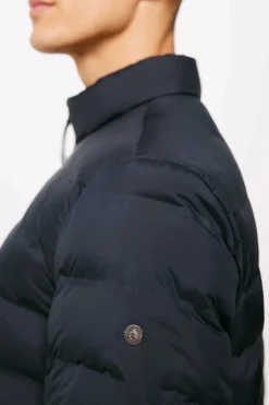 Springfield Casaco Acolchoado Termosselado Azul Best