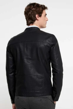 Only & Sons Casaco Biker Preto Best