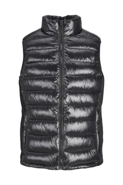 Jack & Jones Casaco Biker Efeito Pele Plus Preto Discount