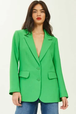 Pimkie Blusoes E Casacos-Casaco Blazer De Tecido Tramado