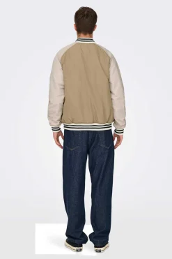 Only & Sons Casaco Bomber Castanho Best