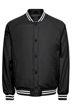 Only & Sons Casaco Bomber Preto